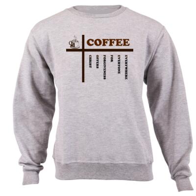 Coffee - Christ Offers Forgiveness For Everyone Everywhere - Unisex Sweater  Thumbnail